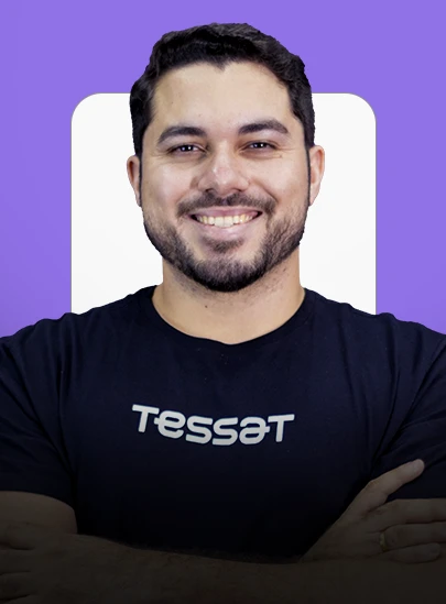 Peniel Leite, professor do Tessat